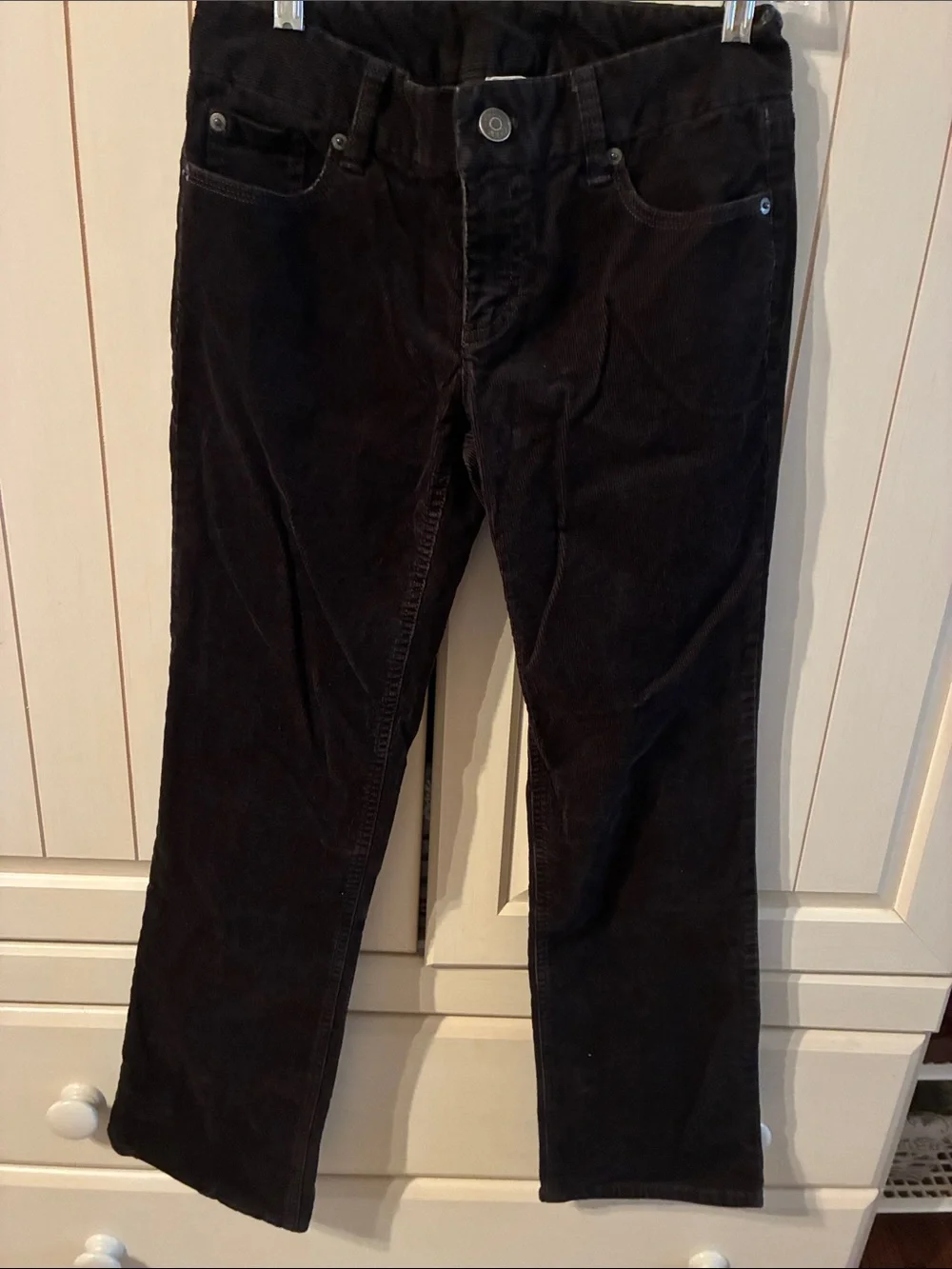 J. Crew Brown Ribbed Corduroy Pants
